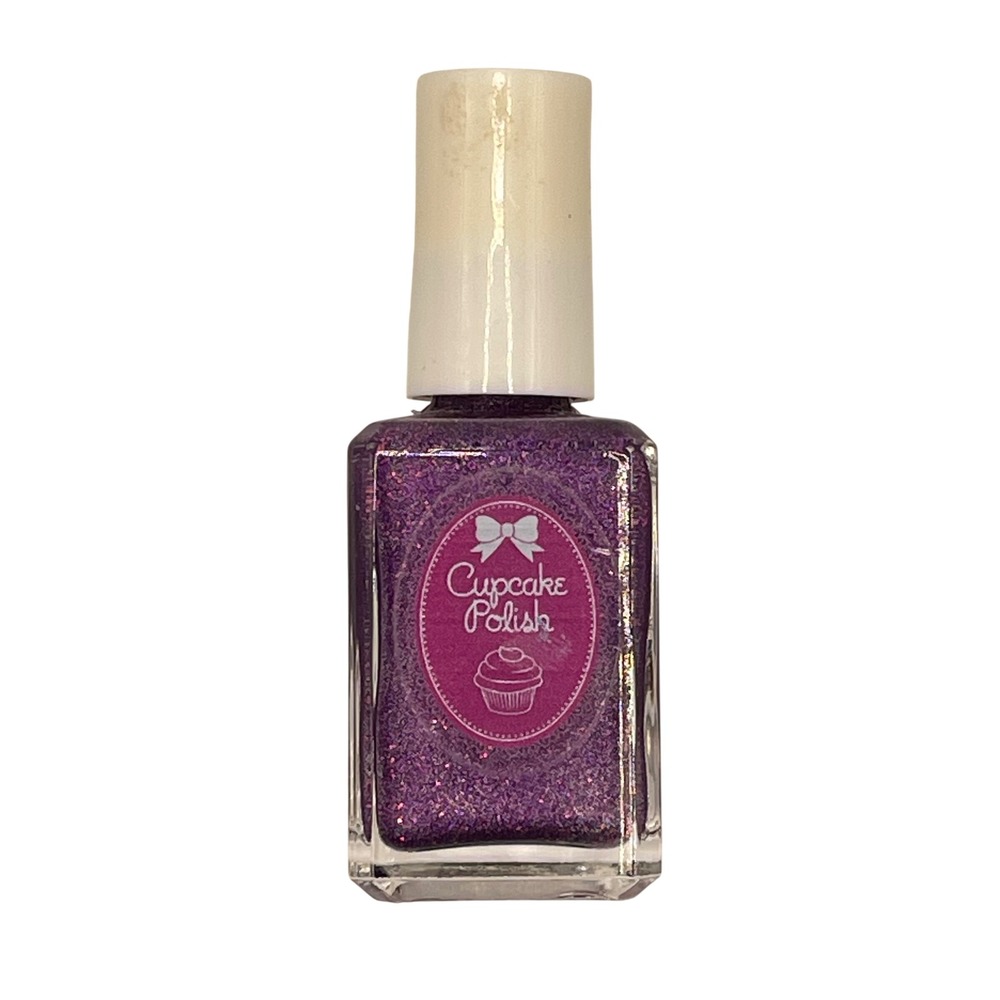 Cupcake Polish Indie Nail Lacquer 15‎ ML "Royal Reindeer" Purple Holographic